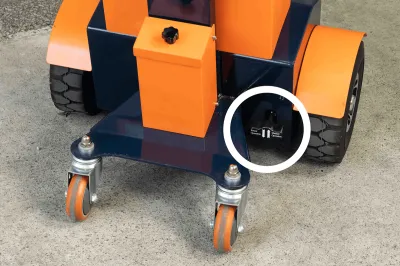 電動・手動切り替えレバー