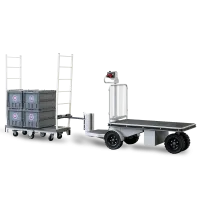 【新品】エネライド 500F　牽引金具付き　D1709×W690×H1237　乗れる電動台車　GJ-1007-2