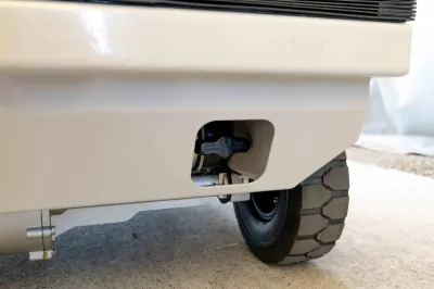 電動・手動切り替えレバー