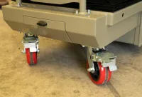 【新品】エネリフター　D1319×W617×H1140　昇降式電動台車　GJ-1014