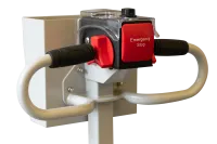 【新品】エネライド 500R　3面柵付き　D2090×W700×H1285　 乗れる電動台車　GJ-1018