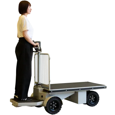 【新品】エネライド 500F　D1709×W690×H1237　 乗れる電動台車　GJ-1007